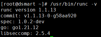 OCI runtime create failed: container_linux.go:318問題及解決方案