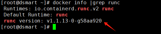 OCI runtime create failed: container_linux.go:318問題及解決方案